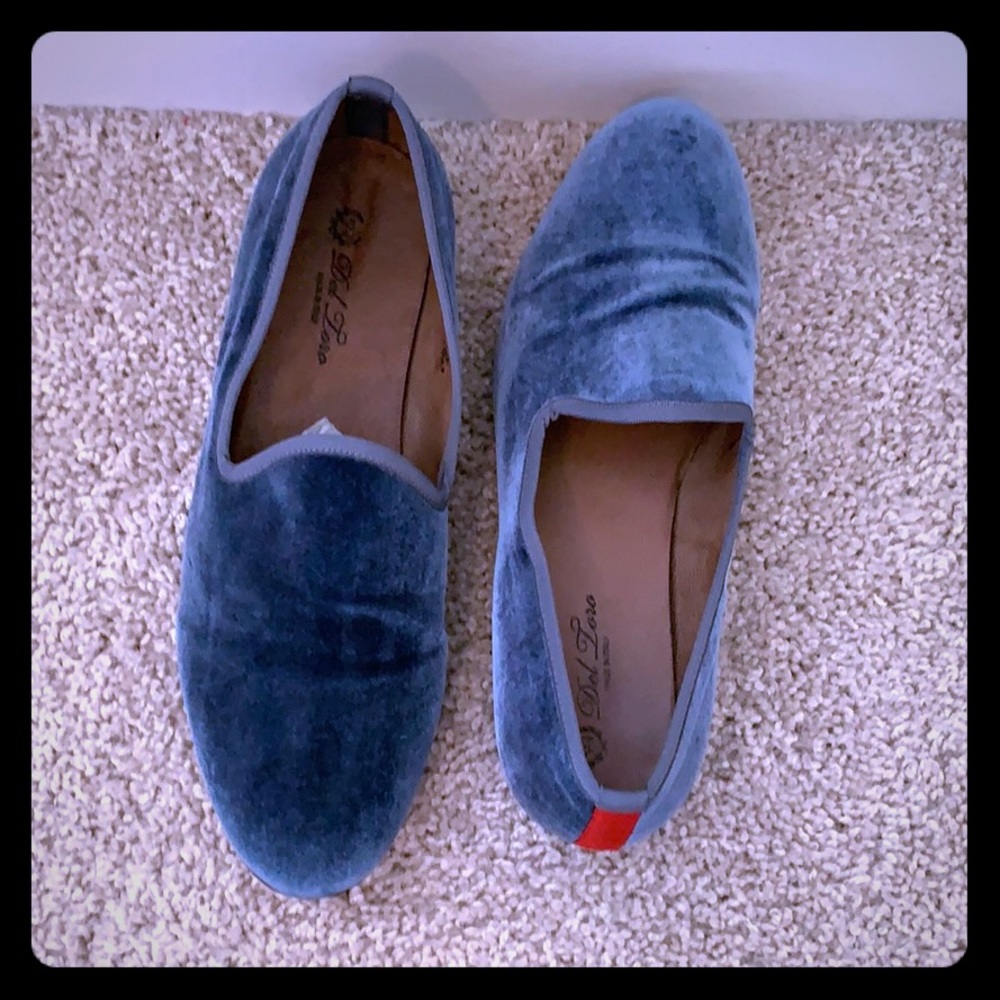 Del Toro velvet slippers